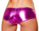Roma Costume Low Rise Metallic Short - Pink