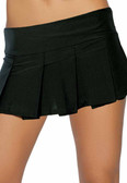 Roma Costume Black Pleated Skirt