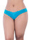 Oh la la Cheri Queen Size Crotchless Pearl Panty - Teal