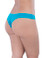Oh la la Cheri Queen Size Crotchless Pearl Panty - Teal