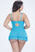 Oh la la Cheri Soft Cup Lace Babydoll and G-string - Teal