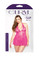 Fantasy Lingerie Stretch Lace Chemise and Matching G-String