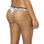 Joe Snyder Women Crete Tanga - Newsprint