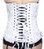 Timeless Trends White Ruffle Long Corset