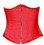 Timeless Trends Red Satin Corset