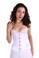 Timeless Trends White Bridal Satin Corset