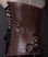 Timeless Trends Long Cut Brown Leather Corset