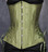 Timeless Trends Peridot Green Long Corset