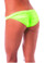 BodyZone Exposed Solid Side Panty - Neon Green