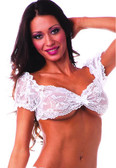BodyZone Apparel School Girl Top Lace - White(Front)