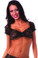BodyZone Apparel School Girl Top Lace - Black(Front)