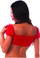 BodyZone Apparel School Girl Top Lace - Red(Back)