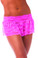 BodyZone Apparel Flirty Lace Skirt - Neon Pink(Front)