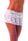 BodyZone Apparel Flirty Lace Skirt - White(Front)