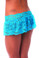 BodyZone Apparel Flirty Lace Skirt - Turquoise(Back)