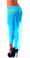 BodyZone Apparel Mesh Low Skirt - Turquoise(Back)