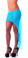 BodyZone Apparel Mesh Low Skirt - Turquoise(Front)
