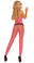 Diamond Net Open Bust Bodystocking