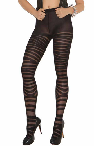 Elegant Moments Zig Zag Pantyhose