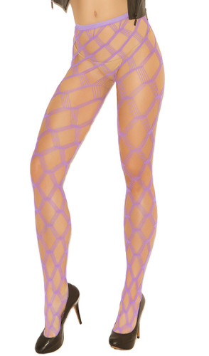 Elegant Moments Diamond Net Pantyhose