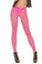 Elegant Moments Neon Pink Pothole Leggings