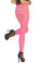 Elegant Moments Neon Pink Pothole Leggings