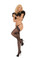 Elegant Moments Floral Applique Thigh High