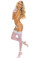Elegant Moments Sheer Thigh Hi with Baby Blue Top