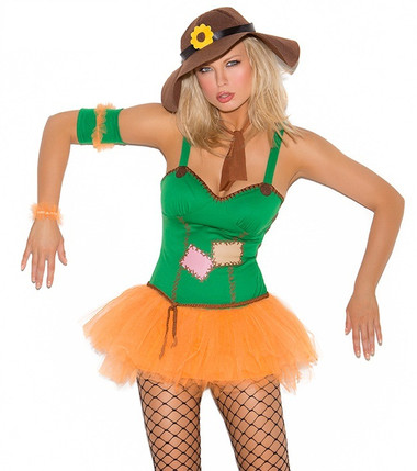 Elegant Moments Sunflower Scarecrow Costume