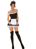 Elegant Moments Sexy Maid  4-Piece Costume