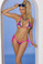 Elegant Moments Blue Trim Lycra Bikini Set