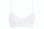 Lupo Seamless Brallet w/adjustable Strap - White