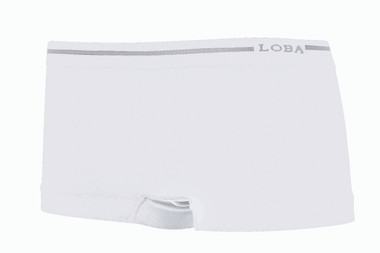 Lupo Seamless Loba Panty Boy Shorts  - White