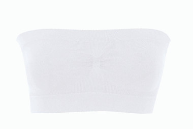 Lupo Seamleess Tube Bustier(Fit) - White