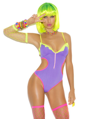 Elegant Moments Neon Nites Lycra Teddy