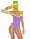 Elegant Moments Neon Nites Lycra Teddy