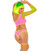 Elegant Moments Neon Nites One Shoulder Teddy