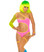 Elegant Moments Neon Nites One Shoulder Teddy