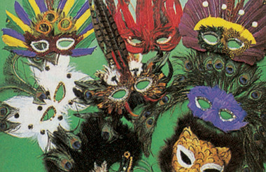 Elegant Moments Assortment of Feather Masks 