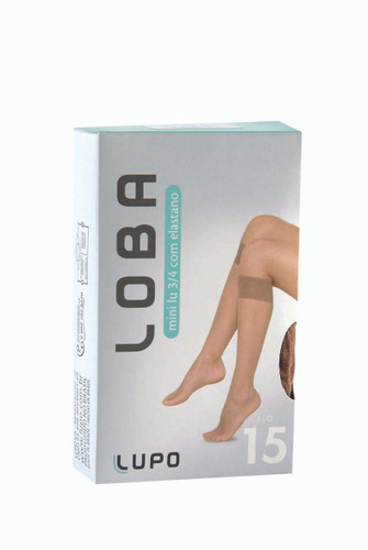 Lupo Stocking Knee High toelless 15 Denier w/Lycra