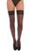 Oh La La Cheri Thigh High with Pink Lace Up Pattern 