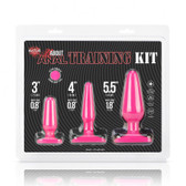 Hustler Toys Anal Training Kit (Hot Pink) Packaging