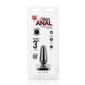 Hustler Toys Seamless Silicone Butt Plug 3" Packaging