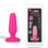 Hustler Toys Seamless Silicone Butt Plug 3" (Hot Pink)
