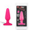 Hustler Toys Seamless Silicone Butt Plug 5.5" (Hot Pink)