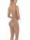 Moldeate Push Up and Tummy Control Shapewear with Convertible Straps Long Legs - Brown