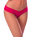 Escante Lace Trimmed Thong - Red