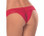 Escante Lace Trimmed Thong - Red