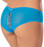 Escante Queen Size Lace Up Back Boyshort 3 Pack - Blue