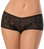 Escante Queen Size open Crotch Boyshort - Black